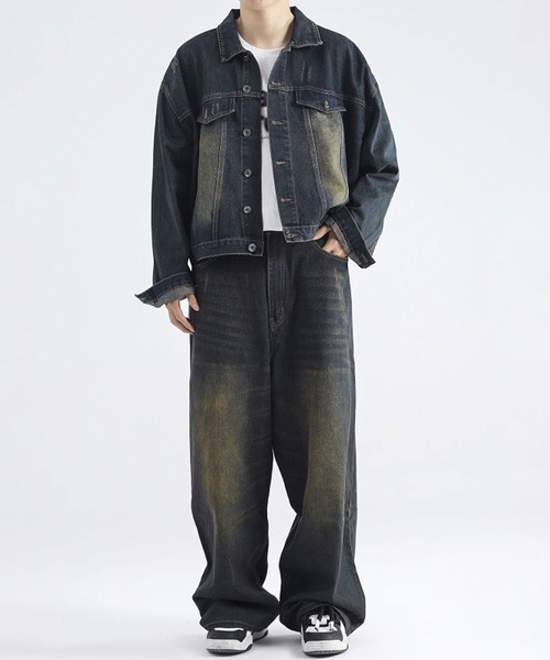 Theater code(シアターコード)の「▲vintage like denim shirt/ヴィンテージライク デニム シャツ(シャツ/ブラウス・メンズ・ブルー・M/L/XL)」の9枚目の写真