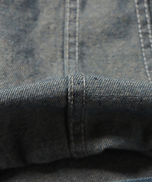 Theater code(シアターコード)の「▲vintage like denim shirt/ヴィンテージライク デニム シャツ(シャツ/ブラウス・メンズ・ブルー・M/L/XL)」の3枚目の写真