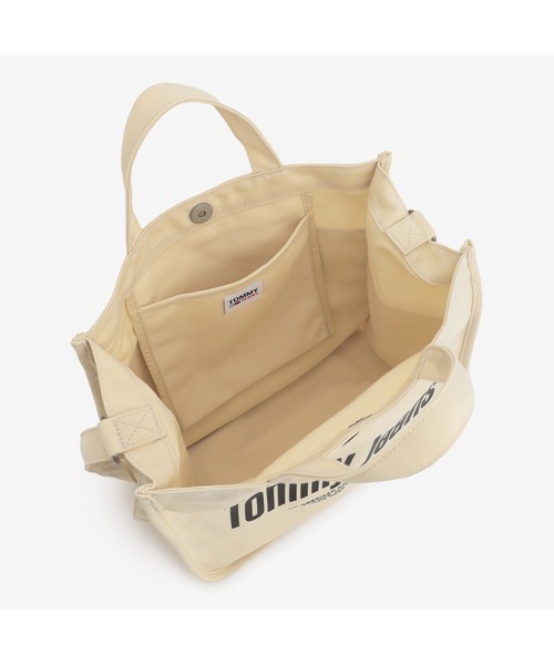 tommy jeans(トミー ジーンズ)の「【オンライン限定カラーあり】キャンバストートバッグ(トートバッグ・メンズ・ブラック/ブルー/ホワイト・FREE)」の17枚目の写真