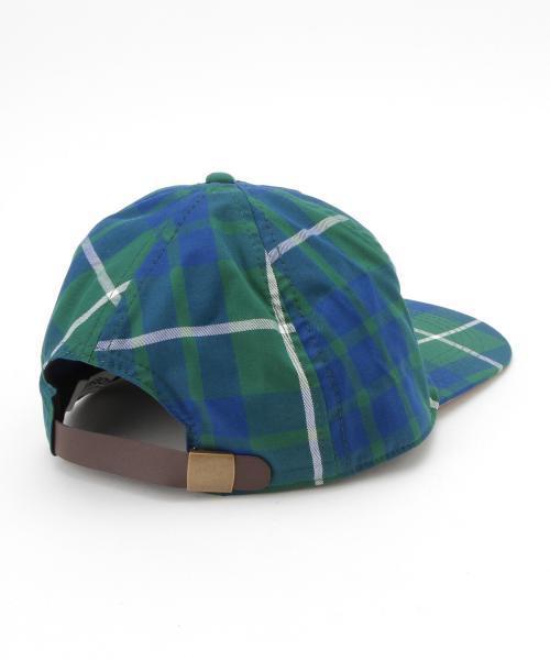 BEAMS BOY(ビームスボーイ)の「BEAMS BOY / チェック キャップ 15FW(キャップ・レディース・グリーン/ネイビー・ONE SIZE)」の4枚目の写真