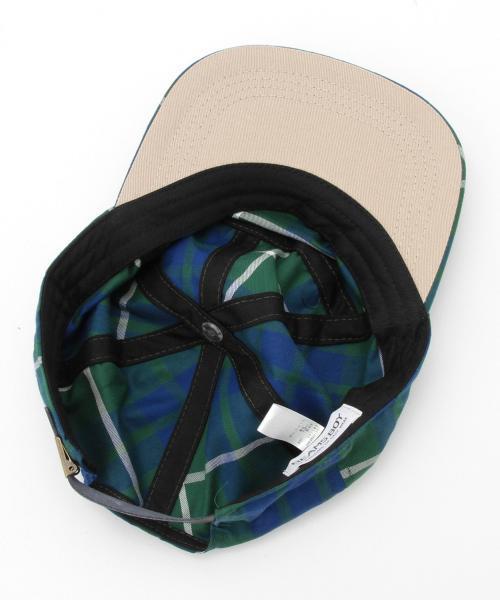 BEAMS BOY(ビームスボーイ)の「BEAMS BOY / チェック キャップ 15FW(キャップ・レディース・グリーン/ネイビー・ONE SIZE)」の5枚目の写真