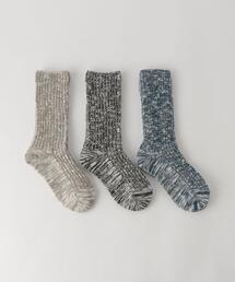 green label relaxing | GLR 3P ソックス 23FW（スラブ）(ソックス/靴下)