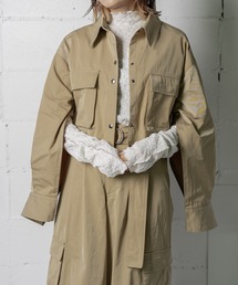 ANOGH（アノフ）の「SLEEVE 2WAY CROPPED BLOUSON（ブルゾン）」