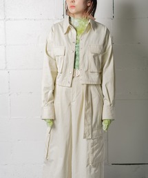 ANOGH（アノフ）の「SLEEVE 2WAY CROPPED BLOUSON（ブルゾン）」