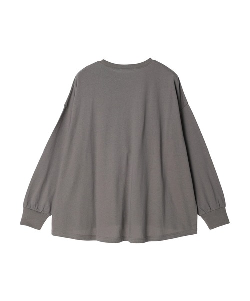 Green Parks(グリーンパークス)の「手書き風ロゴTEE(Tシャツ/カットソー・レディース・オフホワイト/ブラック/グレー・FREE)」の14枚目の写真