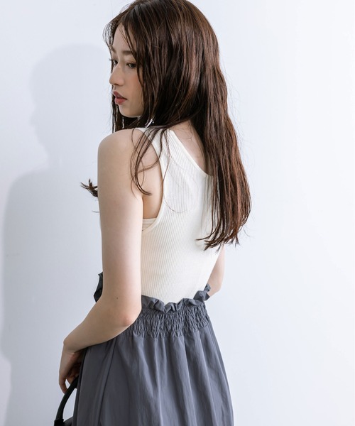 OLIVE des OLIVE（オリーブデオリーブ）の「【WEB限定】ZIPボレロ付ドッキングワンピース　1032090240（ワンピース・レディース・ラベンダー/オフホワイト/ブラック・FREE）」の17枚目の写真