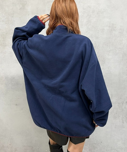 WHO'S WHO gallery(フーズフーギャラリー)の「【SLOPPY/スロッピー】フリーススタンドカラートップス(その他トップス・レディース・ブラック系その他/ブラック/ネイビー/ブルー系その他/ホワイト系その他/アイボリー・FREE/SMALL)」の22枚目の写真