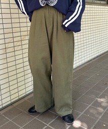 kutir（クティール）の「タックチノワイドパンツ（チノパンツ）」