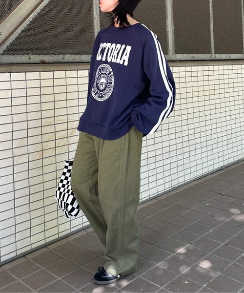 kutir(クティール)の「タックチノワイドパンツ(チノパンツ・レディース・カーキ/ブラック/ベージュ・LARGE/SMALL/MEDIUM)」の21枚目の写真