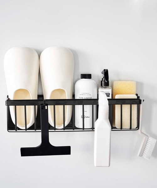 tower（タワー）の「tower(タワー) マグネットバスルームバスケット（バス/トイレグッズ・レディース・ブラック/ホワイト・F）」の4枚目の写真