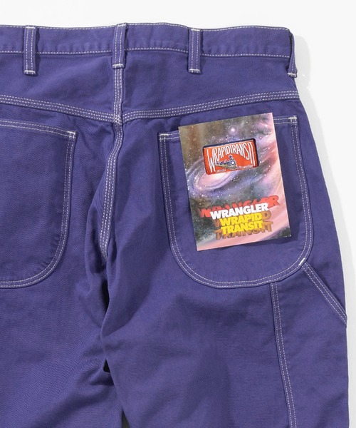 Wrangler(ラングラー)の「【Wrangler/ラングラー】PAINTER カラーペインターパンツ/スケーターパンツ/ルーズシルエット/カラーパンツ/【選べるマルチカラー】(デニムパンツ・メンズ・パープル/マスタード/ダークブルー/ブラウン/アイボリー/ライトグリーン/レッド/ブラック/オレンジ・XS/L/XL/M/S)」の6枚目の写真