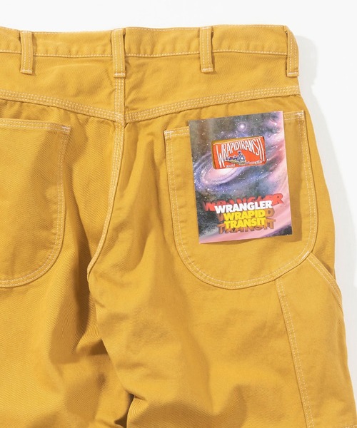 Wrangler(ラングラー)の「【Wrangler/ラングラー】PAINTER カラーペインターパンツ/スケーターパンツ/ルーズシルエット/カラーパンツ/【選べるマルチカラー】(デニムパンツ・メンズ・パープル/マスタード/ダークブルー/ブラウン/アイボリー/ライトグリーン/レッド/ブラック/オレンジ・XS/L/XL/M/S)」の8枚目の写真