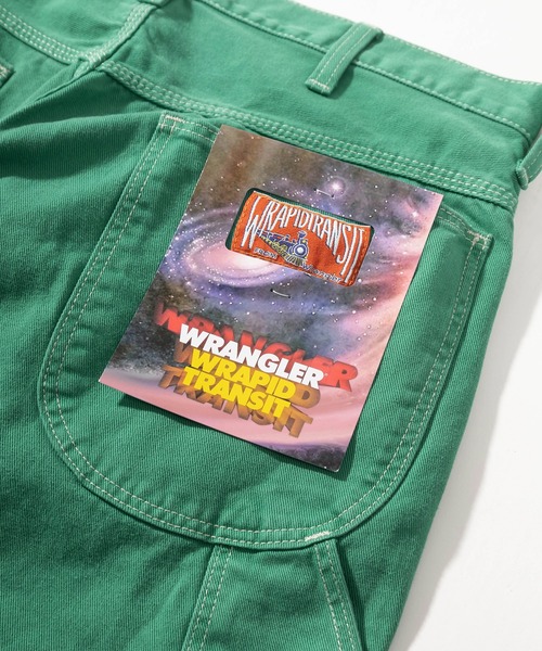 Wrangler(ラングラー)の「【Wrangler/ラングラー】PAINTER カラーペインターパンツ/スケーターパンツ/ルーズシルエット/カラーパンツ/【選べるマルチカラー】(デニムパンツ・メンズ・パープル/マスタード/ダークブルー/ブラウン/アイボリー/ライトグリーン/レッド/ブラック/オレンジ・XS/L/XL/M/S)」の15枚目の写真
