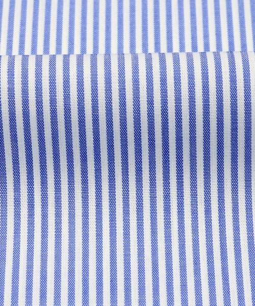 TOKYO SHIRTS(トウキョウシャツ)の「形態安定ノーアイロン クレリックボタンダウン 長袖ビジネスワイシャツ(ビジネスシャツ・メンズ・ブルー・首回り43cm-裄丈86cm/首回り39cm-裄丈84cm/首回り41cm-裄丈86cm/首回り39cm-裄丈80cm/首回り42cm-裄丈82cm/首回り42cm-裄丈86cm/首回り41cm-裄丈82cm/首回り37cm-裄丈80cm/首回り43cm-裄丈82cm/首回り37cm-裄丈84cm)」の6枚目の写真