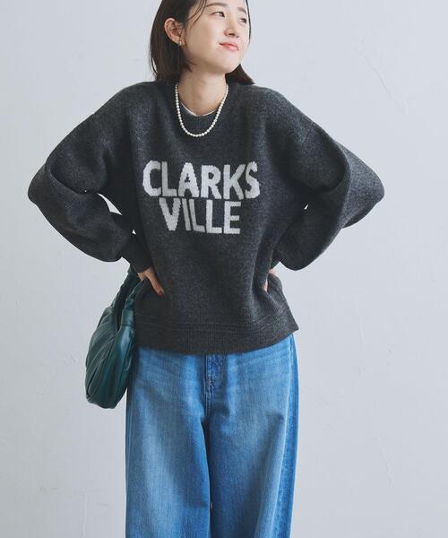 coen(コーエン)の「フラッフィーロゴジャカードニット(WEB限定カラー)(ニット/セーター・レディース・オフホワイト/グレー/ダークグレー/モカ/レッド・M/L)」の17枚目の写真