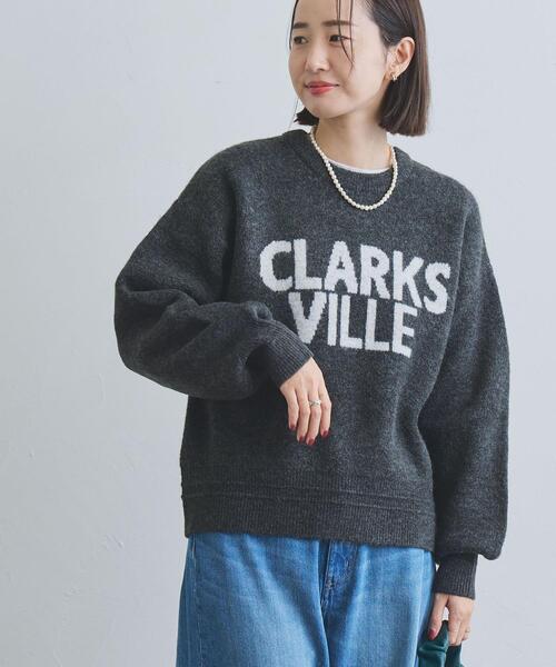 coen(コーエン)の「フラッフィーロゴジャカードニット(WEB限定カラー)(ニット/セーター・レディース・オフホワイト/グレー/ダークグレー/モカ/レッド・M/L)」の18枚目の写真