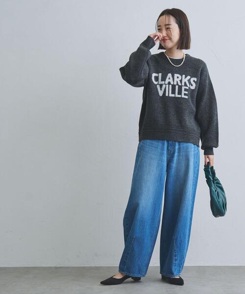 coen(コーエン)の「フラッフィーロゴジャカードニット(WEB限定カラー)(ニット/セーター・レディース・オフホワイト/グレー/ダークグレー/モカ/レッド・M/L)」の21枚目の写真