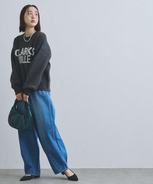 coen(コーエン)の「フラッフィーロゴジャカードニット(WEB限定カラー)(ニット/セーター・レディース・オフホワイト/グレー/ダークグレー/モカ/レッド・M/L)」の22枚目の写真