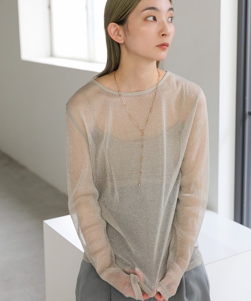 select MOCA(セレクトモカ)の「【ZOZO限定】ドロップレンジマルチWAYネックレス(ネックレス・レディース・ゴールド/シルバー・FREE)」の18枚目の写真