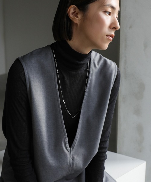 select MOCA(セレクトモカ)の「【ZOZO限定】ドロップレンジマルチWAYネックレス(ネックレス・レディース・ゴールド/シルバー・FREE)」の14枚目の写真