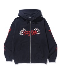 XLARGE | CLAW ZIP HOODED SWEATSHIRT(パーカー)
