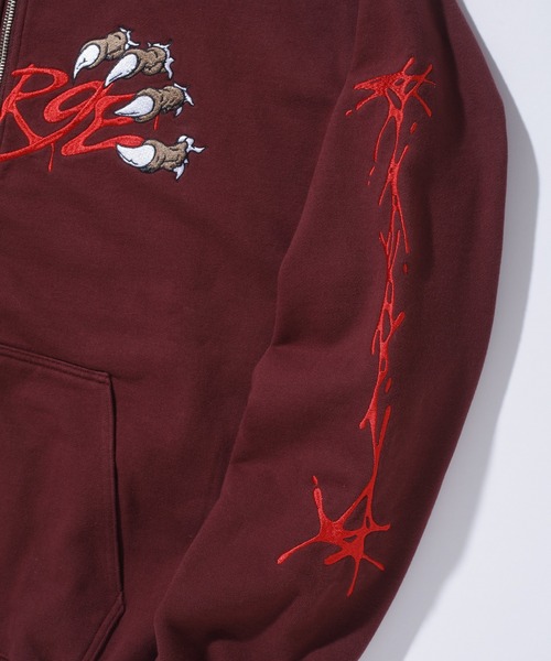 XLARGE（エクストララージ）の「CLAW ZIP HOODED SWEATSHIRT