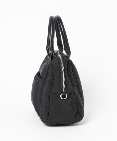 Heather（ヘザー）の「パファーボストンBAG  996731（ボストンバッグ・レディース・オフホワイト/ブラック/シルバー・ONE SIZE）」の13枚目の写真