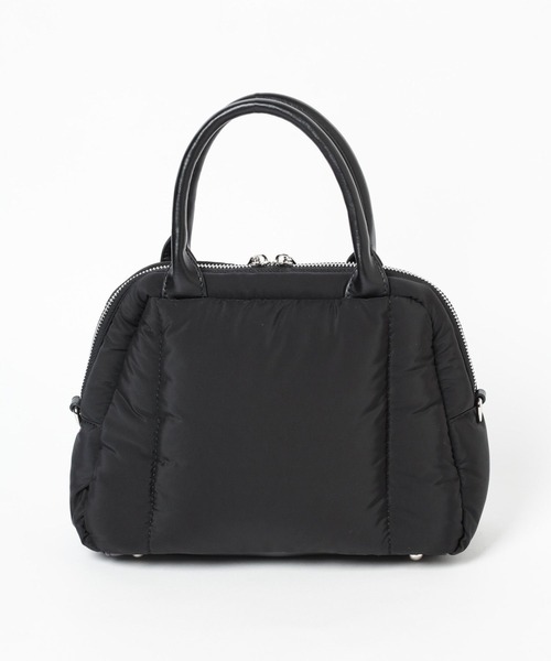 Heather（ヘザー）の「パファーボストンBAG  996731（ボストンバッグ・レディース・オフホワイト/ブラック/シルバー・ONE SIZE）」の14枚目の写真