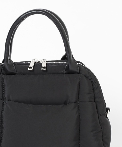 Heather（ヘザー）の「パファーボストンBAG  996731（ボストンバッグ・レディース・オフホワイト/ブラック/シルバー・ONE SIZE）」の17枚目の写真