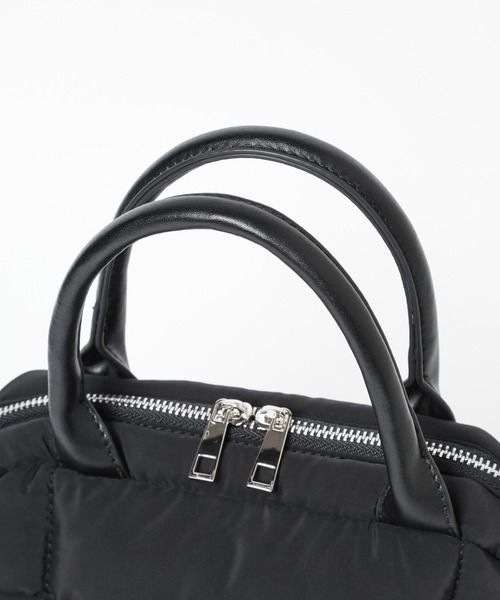 Heather（ヘザー）の「パファーボストンBAG  996731（ボストンバッグ・レディース・オフホワイト/ブラック/シルバー・ONE SIZE）」の18枚目の写真