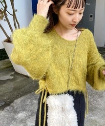 Kastane | 【5色展開/2WAY】起毛シャギーニットプルオーバー(ニット/セーター)