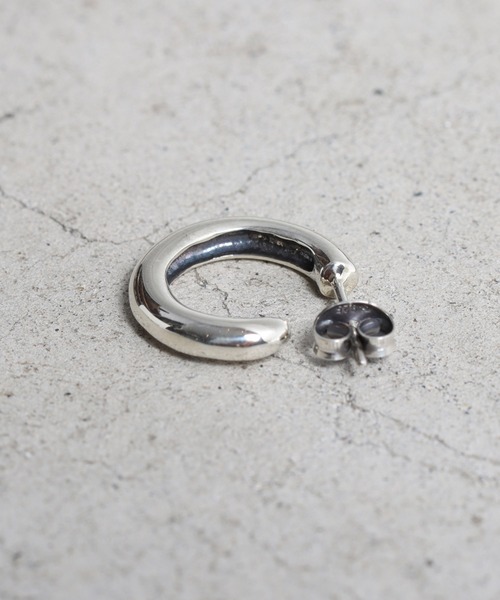 VIVIFY（ビビファイ）の「ピアス/フープ/ライトウェイト/3mmボディ（ピアス（片耳用）・メンズ・シルバー・FREE）」の3枚目の写真