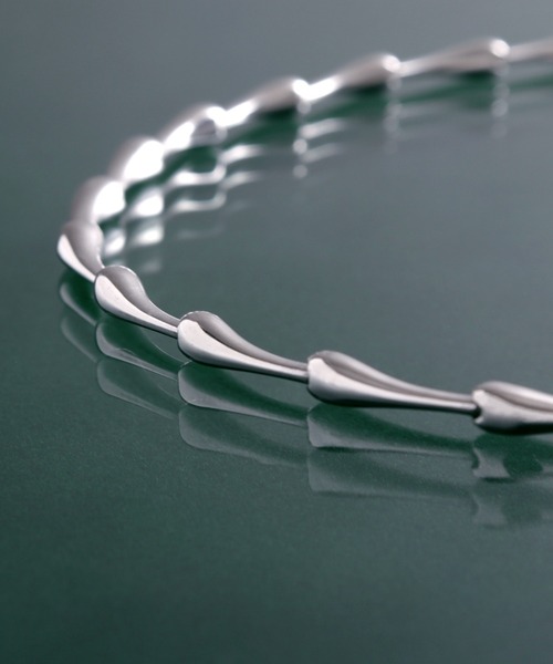 YArKA/ヤーカ】[egoistic series] droplet connect design necklace