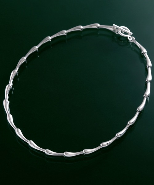 【YArKA】ヤーカ状態極良好！シルバー925ネックレス、税込88,000円の品 YArKA/ヤーカ】[egoistic series] droplet connect design necklace