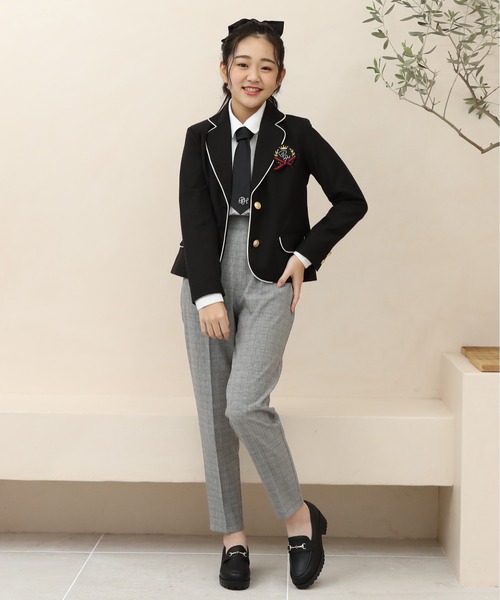 PINKHUNT(ピンクハント)の「PINKHUNT ピンクハント テーパードロングパンツ 9057K(その他パンツ・キッズ・アッシュグレー/ブラック・130cm/140cm/150cm/160cm/120cm)」の6枚目の写真