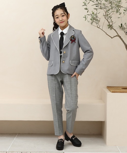 PINKHUNT(ピンクハント)の「PINKHUNT ピンクハント テーパードロングパンツ 9057K(その他パンツ・キッズ・アッシュグレー/ブラック・130cm/140cm/150cm/160cm/120cm)」の5枚目の写真