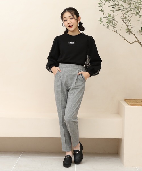 PINKHUNT(ピンクハント)の「PINKHUNT ピンクハント テーパードロングパンツ 9057K(その他パンツ・キッズ・アッシュグレー/ブラック・130cm/140cm/150cm/160cm/120cm)」の10枚目の写真