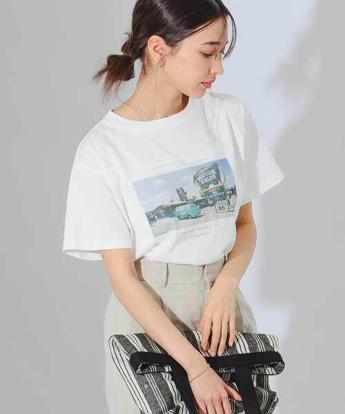 B:MING by BEAMS（ビーミングバイビームス）の「B:MING by BEAMS / travel フォト Tシャツ（Tシャツ/カットソー・レディース・その他1/その他2/その他・ONE SIZE）」の3枚目の写真