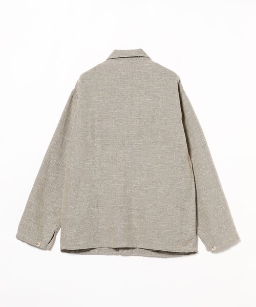 BEAMS PLUS（ビームスプラス）の「BEAMS PLUS / コットン リネン ミリタリー チョア ジャケット（ブルゾン・メンズ・ブラウン系その他/オレンジ・M/S/XL/L）」の7枚目の写真