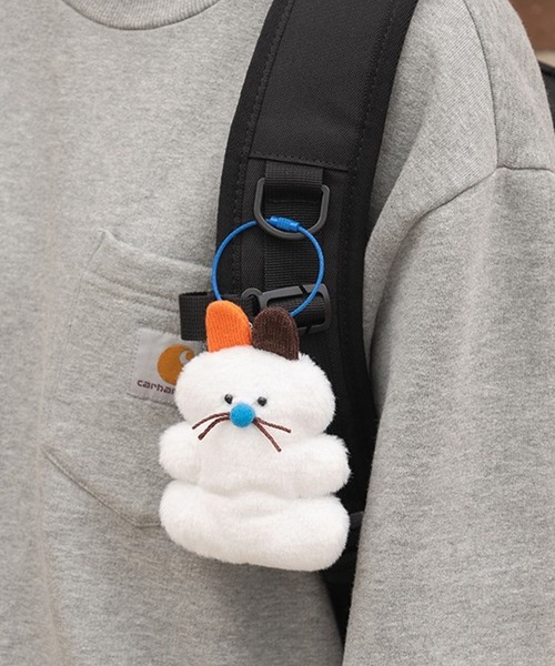 Brunch Brother(ブランチブラザー)の「Romane corp./BRUNCH BROTHER Keyring/ブランチブラザー/ロマネ/韓国雑貨/2107325(キーホルダー・レディース・ホワイト/ベージュ/ブラウン・0)」の1枚目の写真