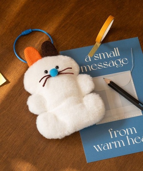 Brunch Brother(ブランチブラザー)の「Romane corp./BRUNCH BROTHER Keyring/ブランチブラザー/ロマネ/韓国雑貨/2107325(キーホルダー・レディース・ホワイト/ベージュ/ブラウン・0)」の6枚目の写真