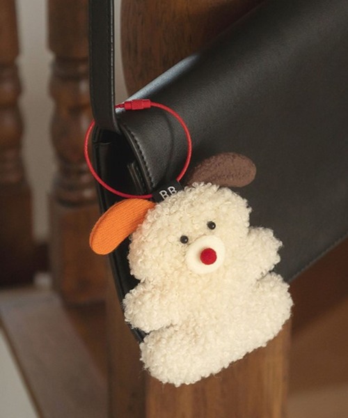 Brunch Brother(ブランチブラザー)の「Romane corp./BRUNCH BROTHER Keyring/ブランチブラザー/ロマネ/韓国雑貨/2107325(キーホルダー・レディース・ホワイト/ベージュ/ブラウン・0)」の7枚目の写真