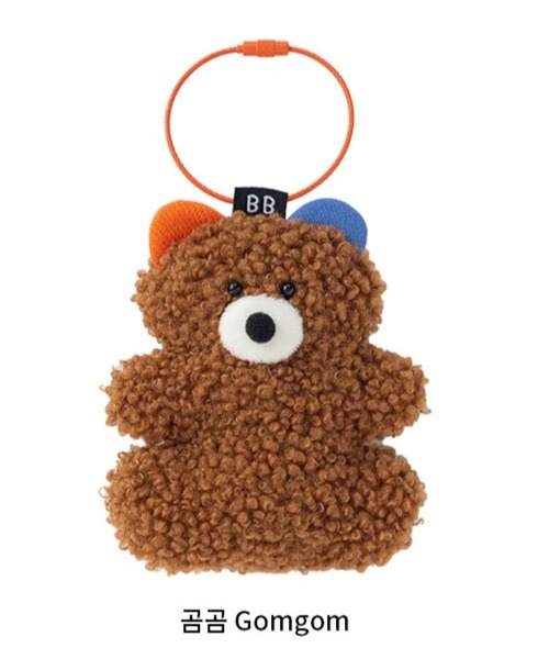 Brunch Brother(ブランチブラザー)の「Romane corp./BRUNCH BROTHER Keyring/ブランチブラザー/ロマネ/韓国雑貨/2107325(キーホルダー・レディース・ホワイト/ベージュ/ブラウン・0)」の10枚目の写真