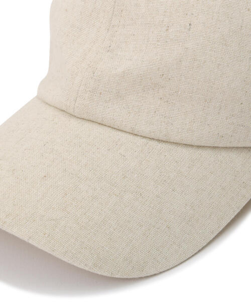 FREE'S MART（フリーズマート）の「◆リネンライクキャップ（キャップ・レディース・ベージュ/ブラック・ﾌﾘ-）」の9枚目の写真