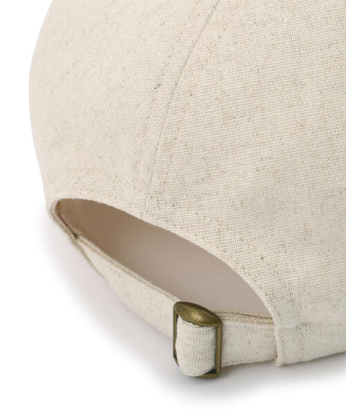 FREE'S MART（フリーズマート）の「◆リネンライクキャップ（キャップ・レディース・ベージュ/ブラック・ﾌﾘ-）」の7枚目の写真