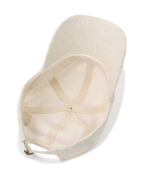 FREE'S MART（フリーズマート）の「◆リネンライクキャップ（キャップ・レディース・ベージュ/ブラック・ﾌﾘ-）」の6枚目の写真