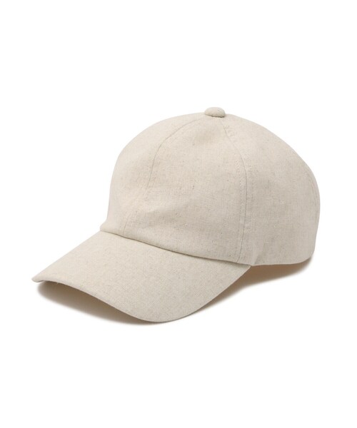 FREE'S MART（フリーズマート）の「◆リネンライクキャップ（キャップ・レディース・ベージュ/ブラック・ﾌﾘ-）」の12枚目の写真