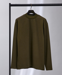 モックネック」に該当するメンズのトップス（グリーン・カーキ