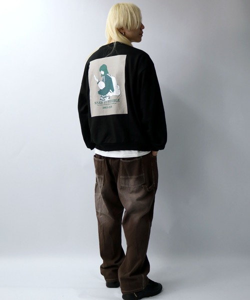 【新品未使用】STARTING OVER 硫化染め ブラスト加工  デニムパンツ 新品未使用STARTING OVER 硫化染め ブラスト加工 デニムパンツ