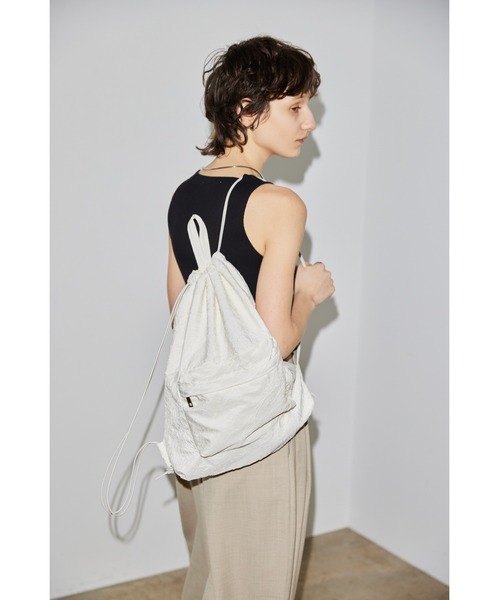 un/neu】フラップデイバッグ/ナップサック/A4収納可能 ユーフラテ A4が